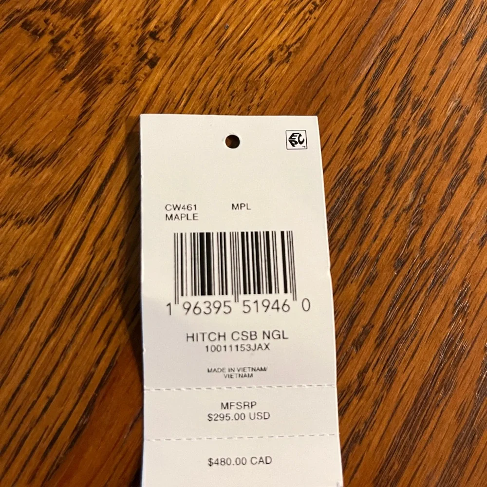 Coach Leather Messenger Crossbody Hitch F2461-CW451 - Picture 5 of 5